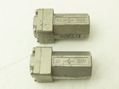 SMC AK2000 Pneumatic Air Check Valve 3-145psi 1/8" NPT Lot of 15