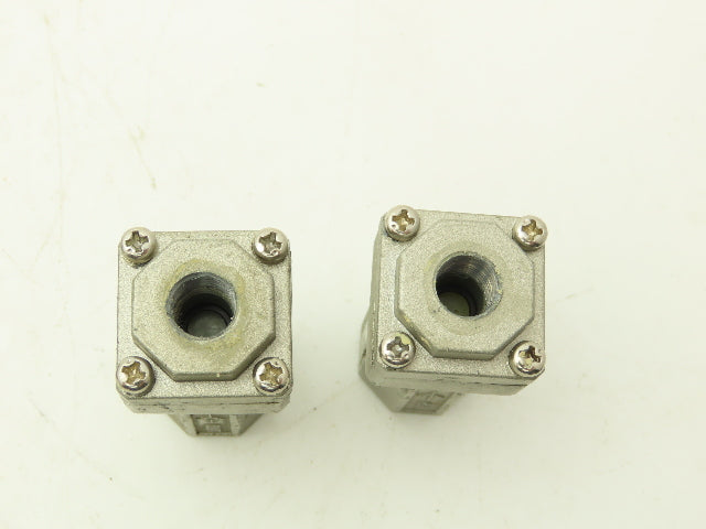 SMC AK2000 Pneumatic Air Check Valve 3-145psi 1/8" NPT Lot of 15