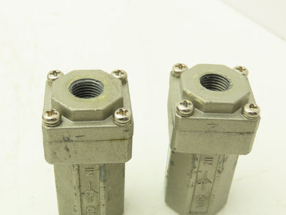 SMC AK2000 Pneumatic Air Check Valve 3-145psi 1/8" NPT Lot of 15