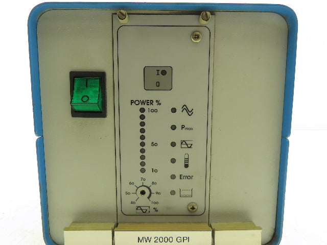 Martin Walter Ultraschalltechnik MW 2000 GPI Ultrasonic Generator 230V 16A