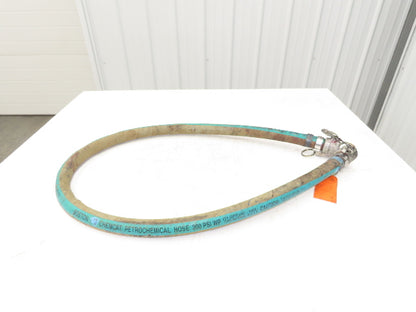 Boston Chemcat 1"ID x 6' Petroleum Chemical Transfer Hose Camlok Ends