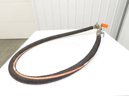Mustang 1.5"ID x 9' 6" Acid Chemical Transfer Hose Camlok Ends 200 PSI
