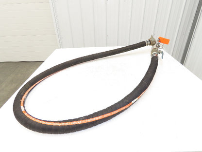 Mustang 1.5"ID x 9' 6" Acid Chemical Transfer Hose Camlok Ends 200 PSI