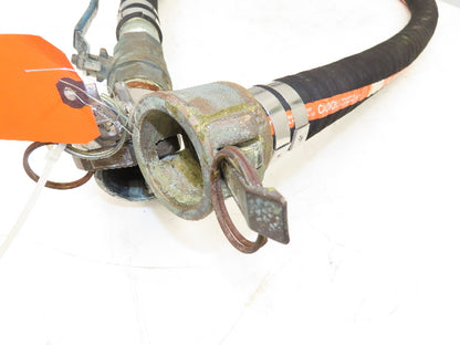 Mustang 1.5"ID x 9' 6" Acid Chemical Transfer Hose Camlok Ends 200 PSI