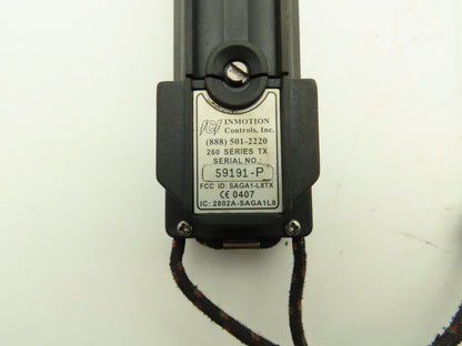 InMotion 260 Series TX Wireless Crane Remote 6-Button 3-Motion Transmitter