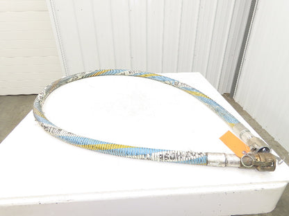 Wilcox 1.5"x 12' Flexible Chemical Transfer Hose Camlok Ends