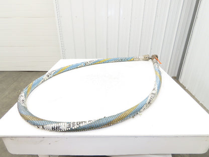 Wilcox 1.5"x 12' Flexible Chemical Transfer Hose Camlok Ends