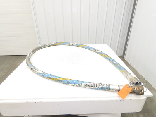 Wilcox 1.5"x 12' Flexible Chemical Transfer Hose Camlok Ends