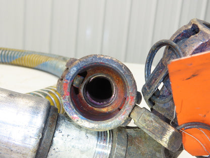 1"ID x 14' Flexible Chemical Transfer Hose Camlok Ends