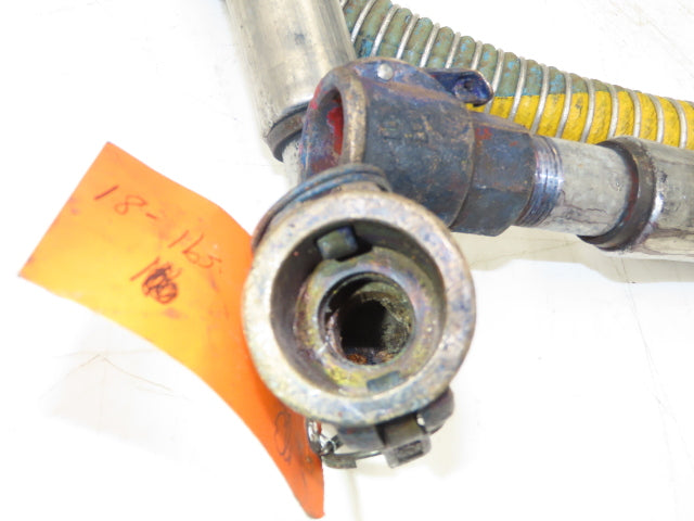 1"ID x 14' Flexible Chemical Transfer Hose Camlok Ends