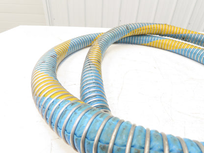 1"ID x 10' Flexible Chemical Transfer Hose Camlok Ends