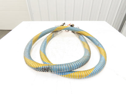 1"ID x 10' Flexible Chemical Transfer Hose Camlok Ends