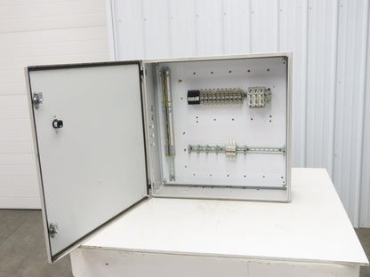 Hoffman CSD30308LG Electrical Enclosure Concept 30x30x8" Wall Mount Din Rail