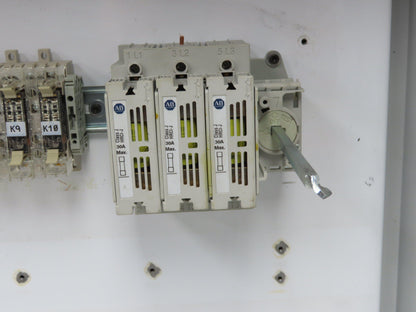 Hoffman CSD30308LG Electrical Enclosure Concept 30x30x8" Wall Mount Din Rail