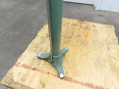 Lincoln 1709 Pneumatic Pump Hoist 6'-9' Lift Range 400Lbs Floor Mount