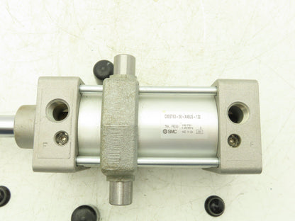 SMC C95ST63-50-X46US-132 Pneumatic Air Cylinder 63mm Bore 50mm Stroke 145psi