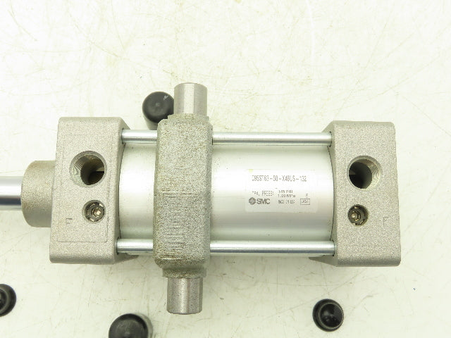 SMC C95ST63-50-X46US-132 Pneumatic Air Cylinder 63mm Bore 50mm Stroke 145psi
