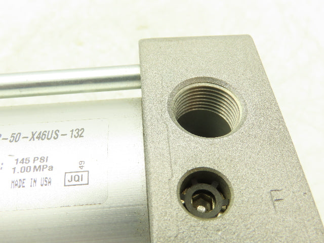 SMC C95ST63-50-X46US-132 Pneumatic Air Cylinder 63mm Bore 50mm Stroke 145psi