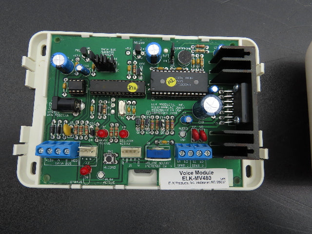 Elk ELK-MV480 Voice Module Recordable 12VDC RS-485 Manual 480 Sec 400 Channel