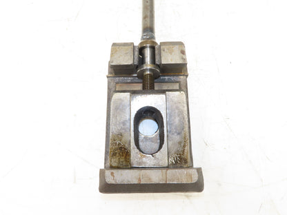 Machine Leveling Wedge Screw Jack 3-7/8"x 5-1/8" Pad - 3/8" Rise  20" Drive Ext