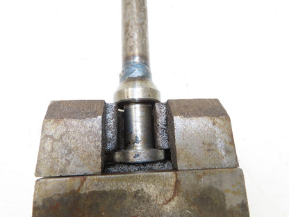 Machine Leveling Wedge Screw Jack 3-7/8"x 5-1/8" Pad - 3/8" Rise  35" Drive Ext