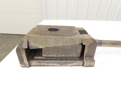 Machine Leveling Wedge Screw Jack 3-7/8"x 5-1/8" Pad - 3/8" Rise  35" Drive Ext