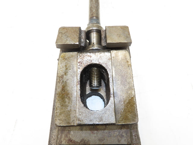 Machine Leveling Wedge Screw Jack 3-7/8"x 5-1/8" Pad - 3/8" Rise  35" Drive Ext