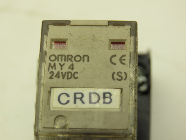 Omron MY4 PYF14A-E Relay Unit With Base 24VDC Coil Lot of 26