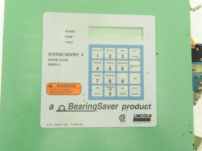 Lincoln 85500 Lubrication System Sentry II PLC Greaser Oiler Bearing Saver