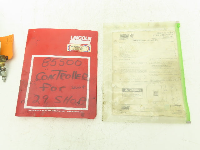 Lincoln 85500 Lubrication System Sentry II PLC Greaser Oiler Bearing Saver