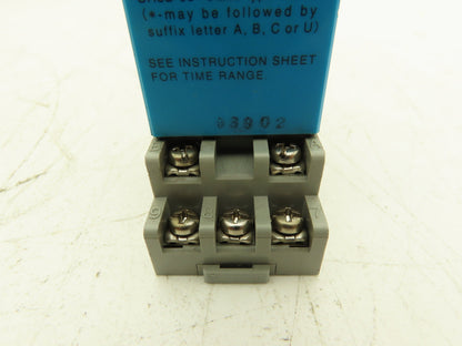 Idec RTE-B2AD24 Electronic Timer Relay Socket 24V 10A 240V 4 Adjustment Lot of 3