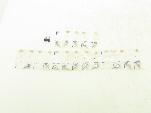 Fujisoku 8N2021 Push Selector Switch 5A 125VAC Lot of 17