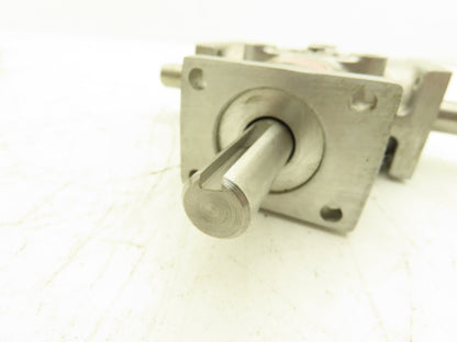 Browning 5ARA1-LR10 Right Angle Drive 1:1 Gearbox 1.8Hp 1750 RPM 5/8" Dual Shaft