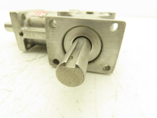 Browning 5ARA1-LR10 Right Angle Drive 1:1 Gearbox 1.8Hp 1750 RPM 5/8" Dual Shaft