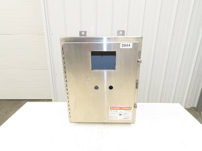 Saginaw Electrical Enclosure 16"x20"x10" Heavy Duty Stainless Steel Wall Mount