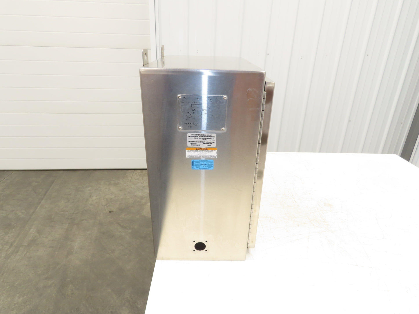 Saginaw Electrical Enclosure 16"x20"x10" Heavy Duty Stainless Steel Wall Mount