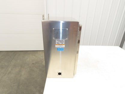 Saginaw Electrical Enclosure 16"x20"x10" Heavy Duty Stainless Steel Wall Mount