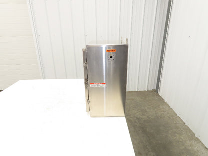 Saginaw Electrical Enclosure 16"x20"x10" Heavy Duty Stainless Steel Wall Mount