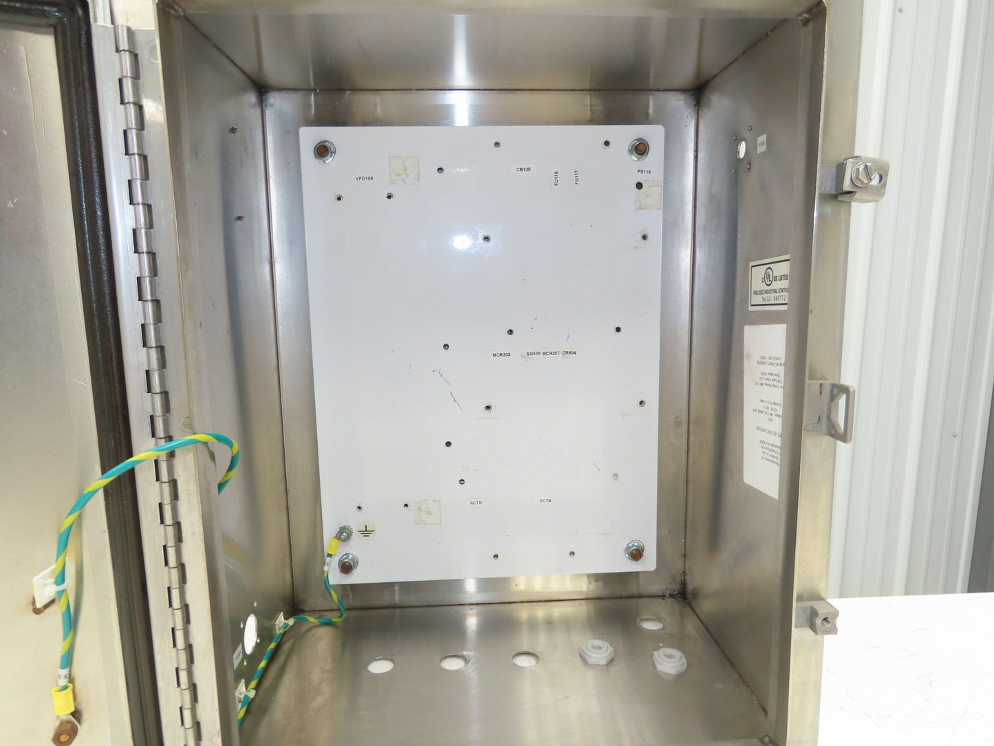 Saginaw Electrical Enclosure 16"x20"x10" Heavy Duty Stainless Steel Wall Mount