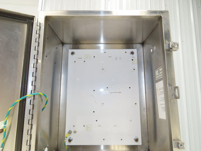 Saginaw Electrical Enclosure 16"x20"x10" Heavy Duty Stainless Steel Wall Mount