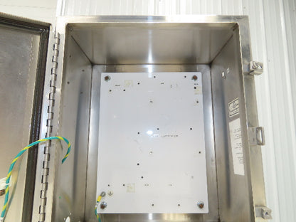 Saginaw Electrical Enclosure 16"x20"x10" Heavy Duty Stainless Steel Wall Mount