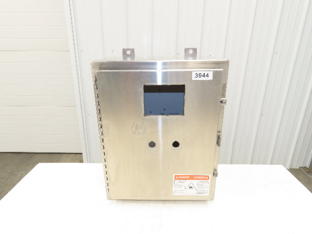 Saginaw Electrical Enclosure 16"x20"x10" Heavy Duty Stainless Steel Wall Mount