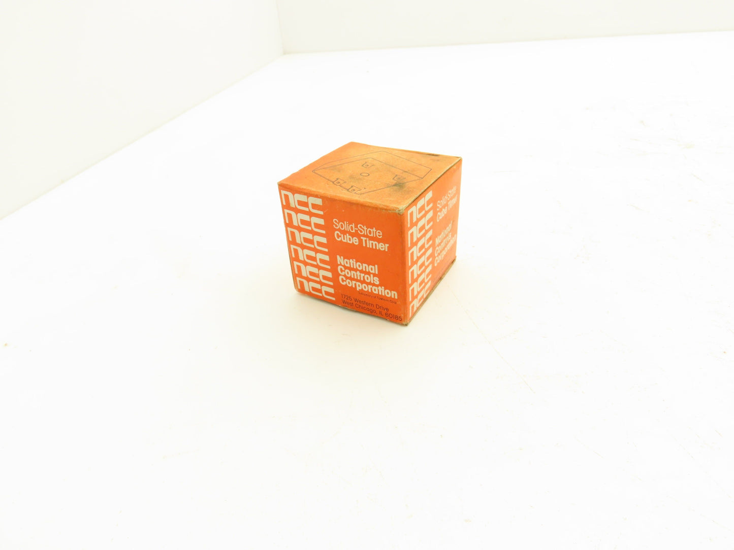 NCC Q2F-00010-321 Solid State Cube Timer Timing Relay .5-10 Sec 120VAC
