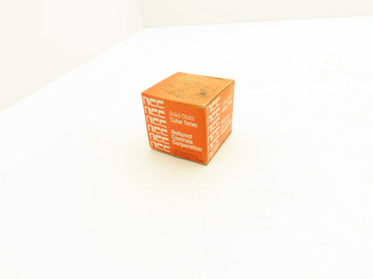 NCC Q2F-00010-321 Solid State Cube Timer Timing Relay .5-10 Sec 120VAC