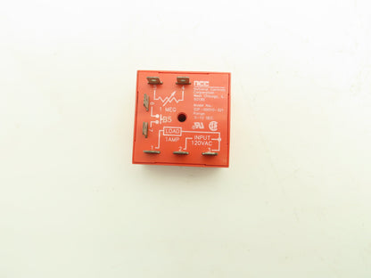 NCC Q2F-00010-321 Solid State Cube Timer Timing Relay .5-10 Sec 120VAC