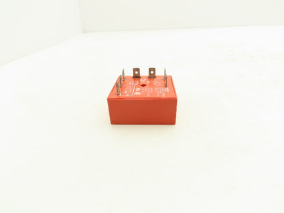NCC Q2F-00010-321 Solid State Cube Timer Timing Relay .5-10 Sec 120VAC