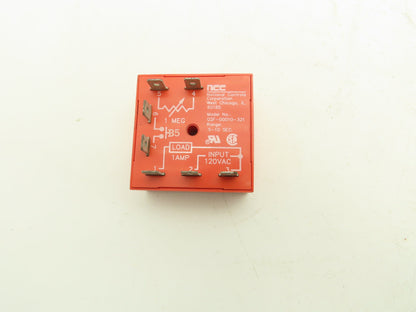 NCC Q2F-00010-321 Solid State Cube Timer Timing Relay .5-10 Sec 120VAC