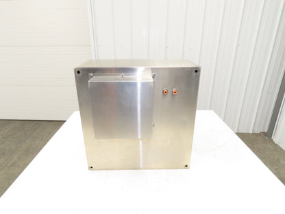 Saginaw Electrical Enclosure 20"x20"x10" Stainless Steel Wall Mount Fan Cooled