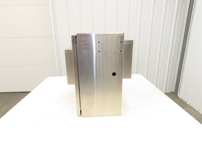 Saginaw Electrical Enclosure 20"x20"x10" Stainless Steel Wall Mount Fan Cooled