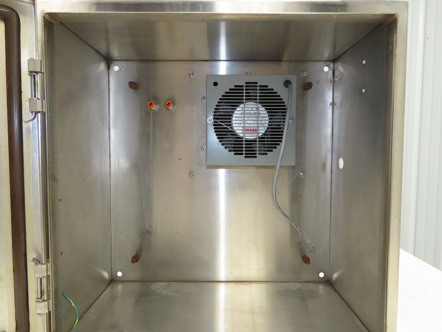 Saginaw Electrical Enclosure 20"x20"x10" Stainless Steel Wall Mount Fan Cooled